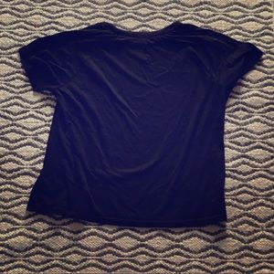 Athletic Black Short Sleeve Tee